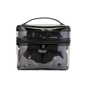 Victoria's Secret 4 Piece Black Cosmetic Case